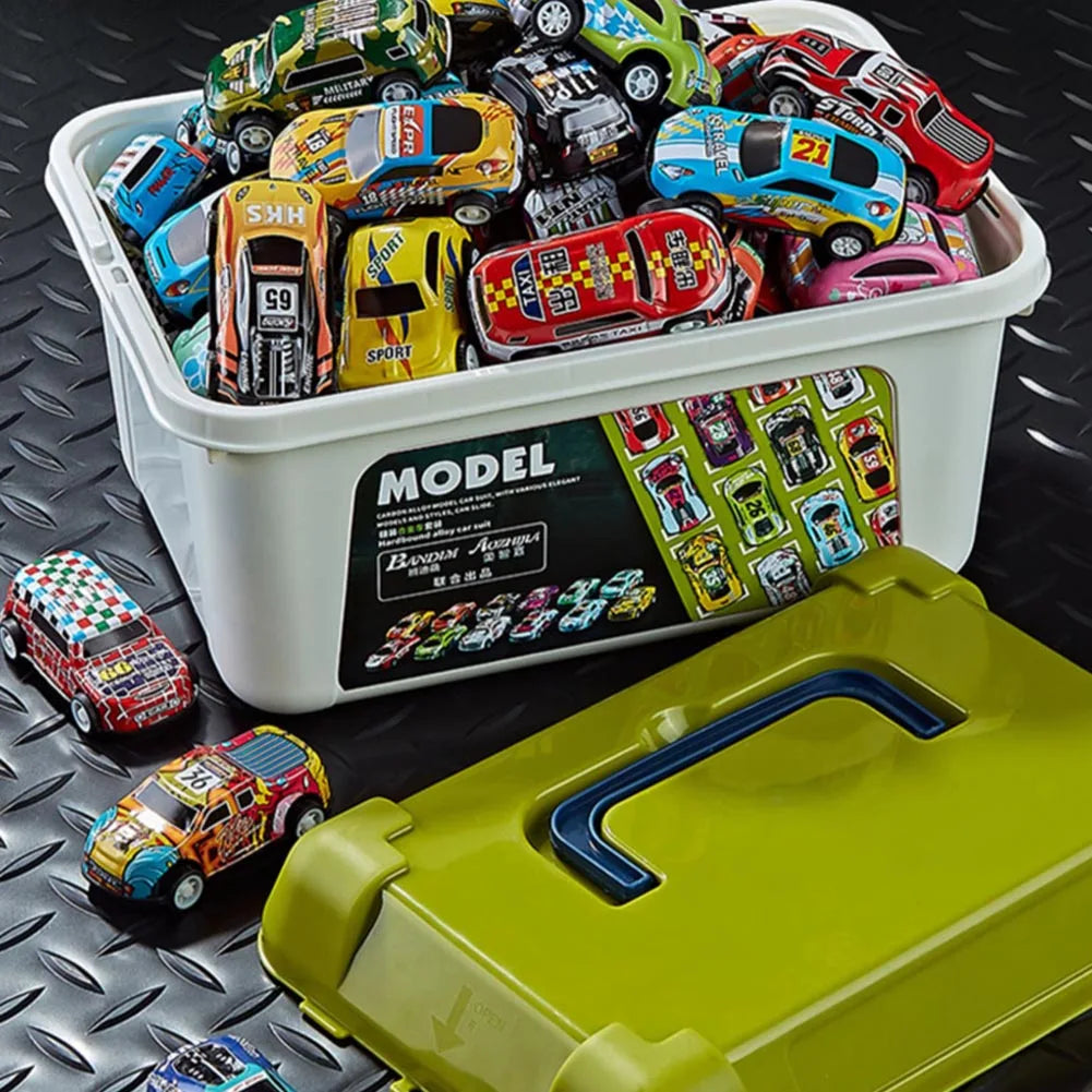 Toy Cars with Storage Box