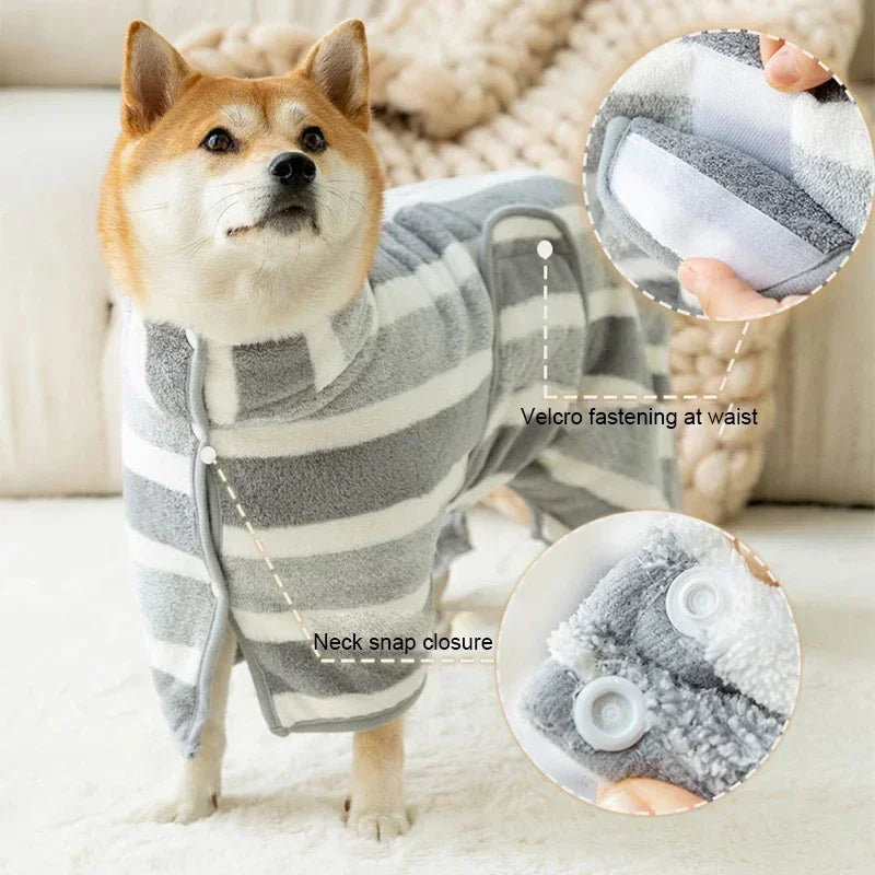 Luxury Dog Robe