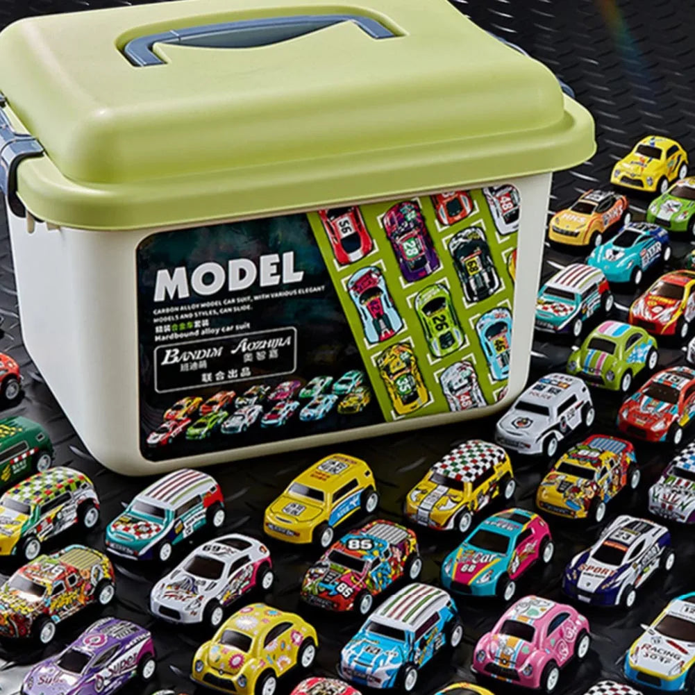 Toy Cars with Storage Box